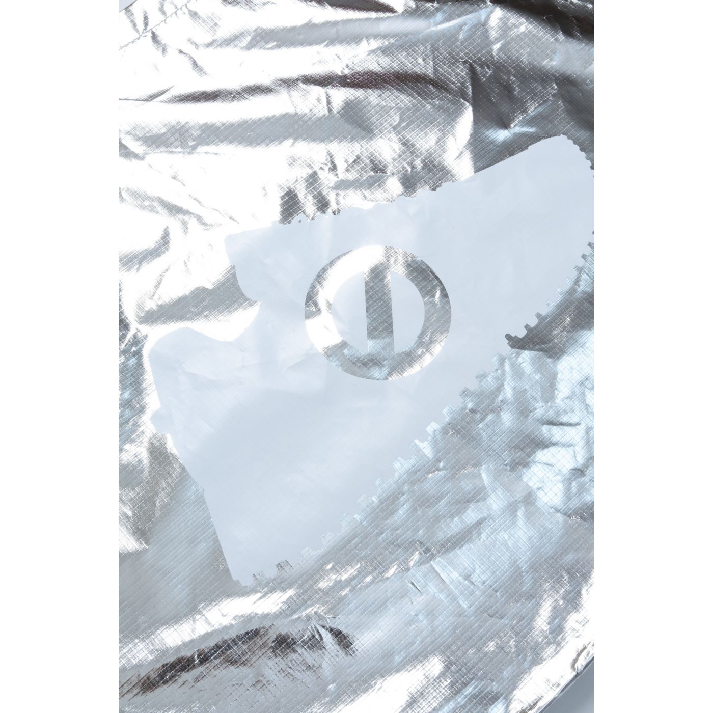 TOTE BAG - NYLON - ARGENT